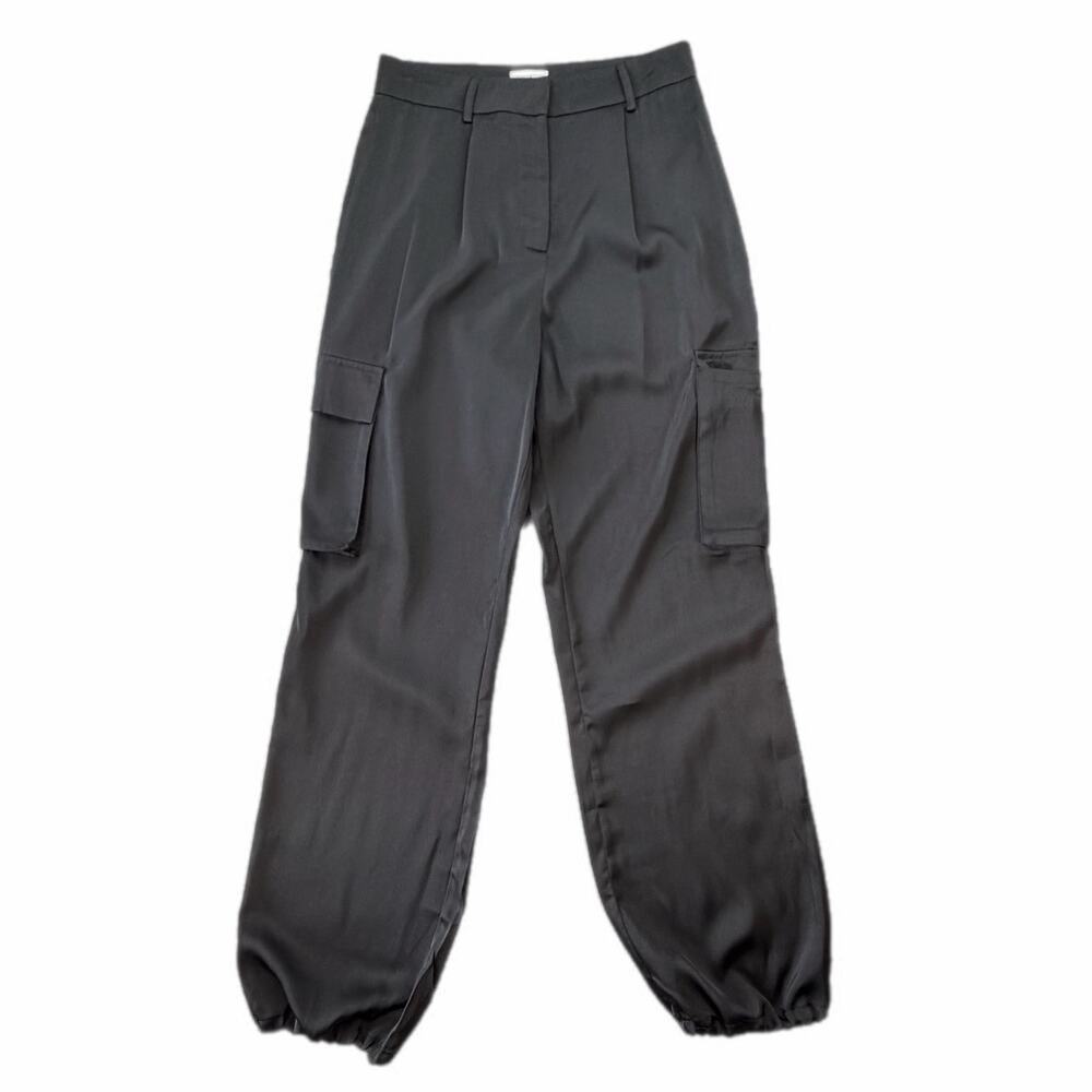 Superdown NEW Black Cargo Utility Edgy Comfort Streetwear Casual Trouser Pants